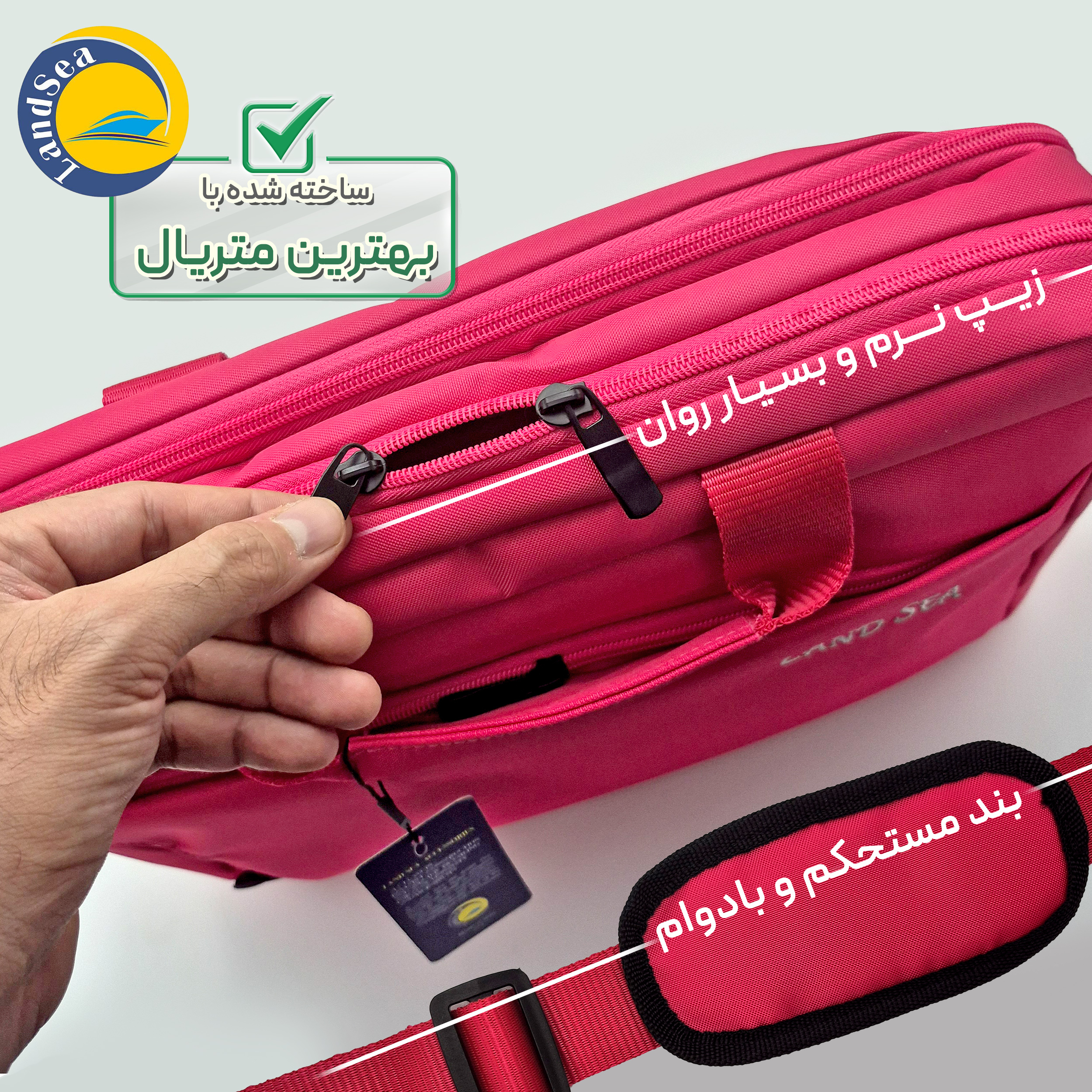 کیف لپ تاپ مدل 2020 مناسب برای لپ تاپ 14.1 تا 15.6 اینچی - Image 19